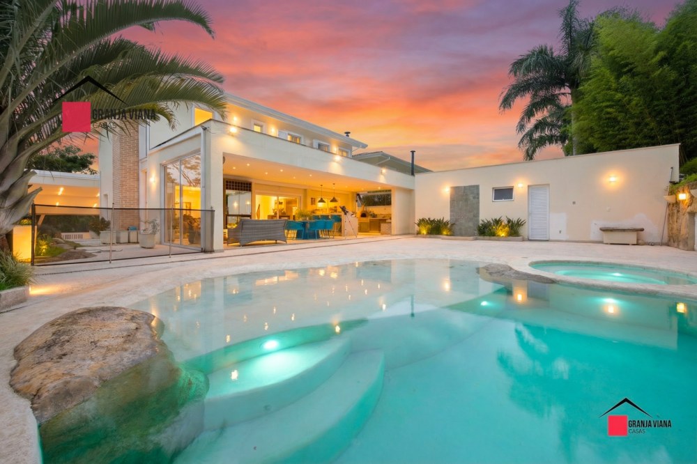 Casa com 3 dormitórios, sendo 3 suíte para venda - Granja Viana - Cotia - SP - Por R$ 3.250.000,00 foto 1