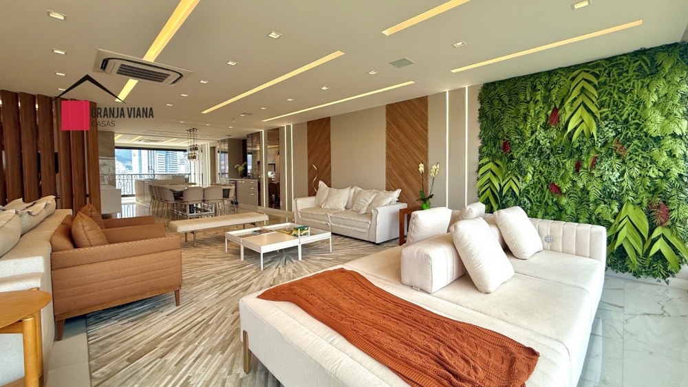 Apartamento de luxo de 313 m² mobiliado e decorado com 3 suítes em Alphaville - SP foto 16