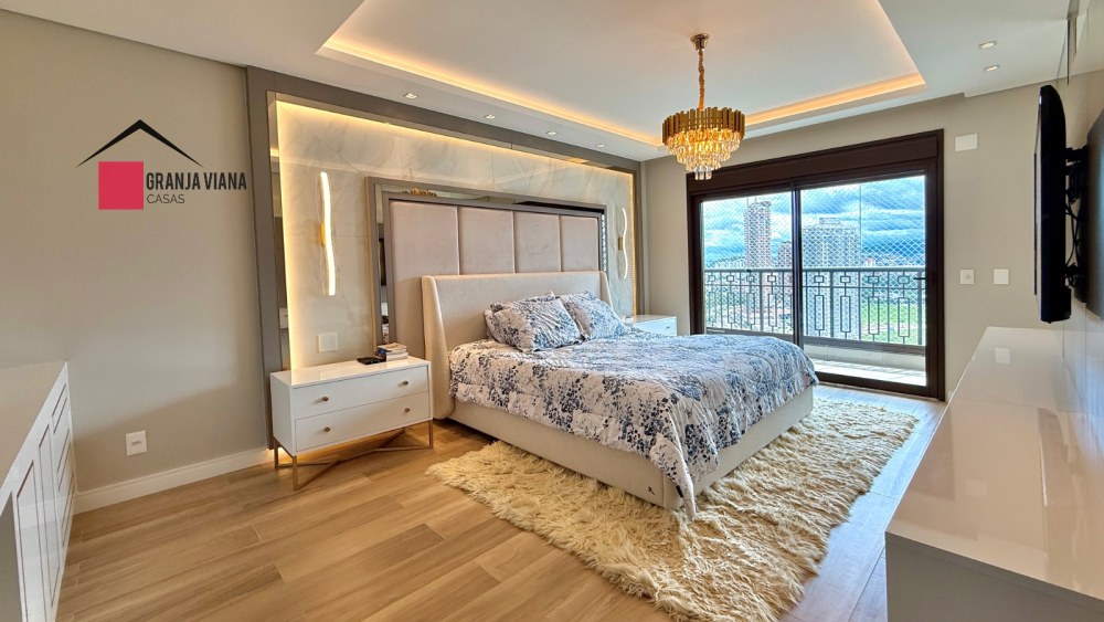Apartamento de luxo de 313 m² mobiliado e decorado com 3 suítes em Alphaville - SP foto 17
