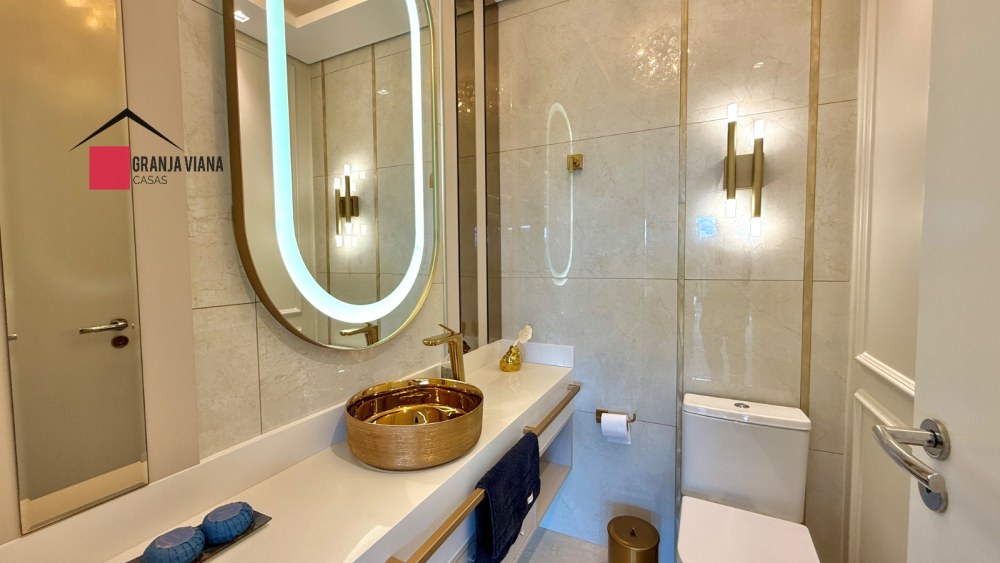 Apartamento de luxo de 313 m² mobiliado e decorado com 3 suítes em Alphaville - SP foto 9